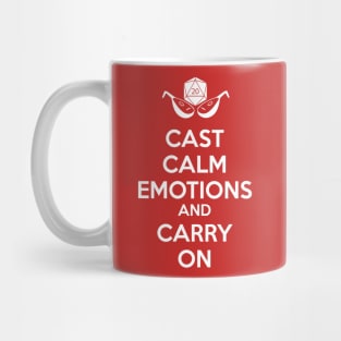 Cast Calm Emotions and Carry On Mug